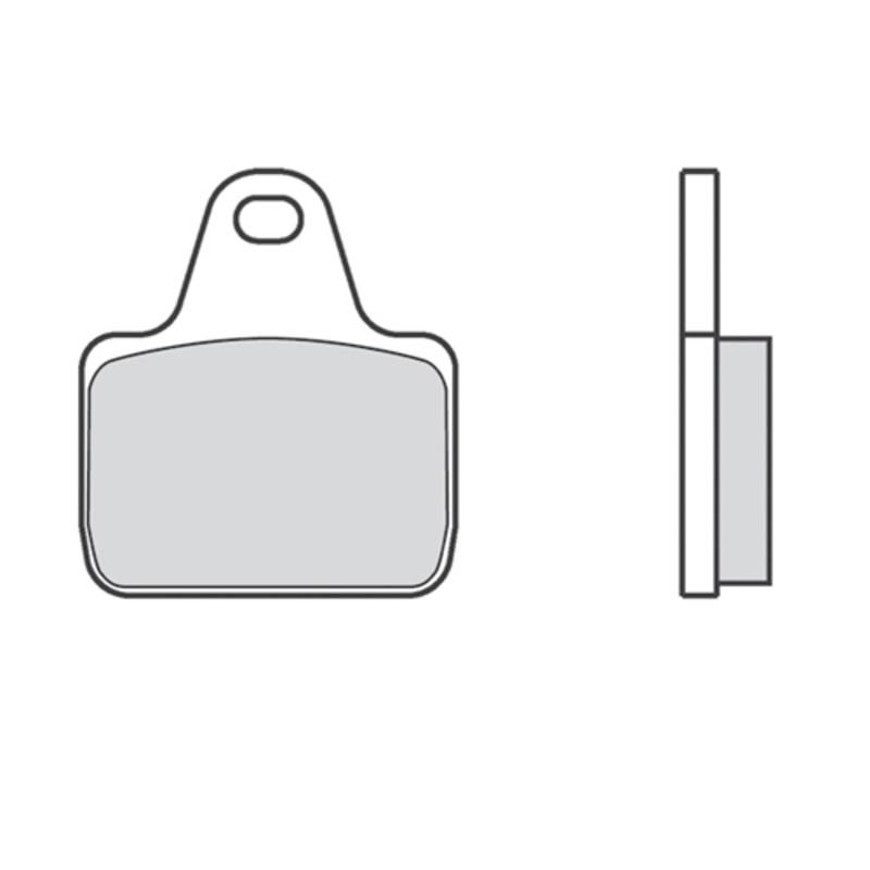 Plaquette de frein Compétition Brembo Z04 M049 - Carbone Céramique Compétition