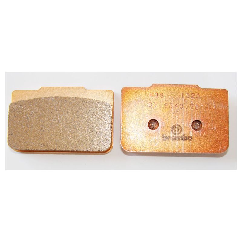 Plaquette de frein Arrière Compétition Brembo 07934070 pour Étrier Brembo P2 24 - Vendu à l'unité Plaquette de frein Arrière Compétition Brembo 07934070 pour Étrier Brembo P2 24 - Vendu à l'unité