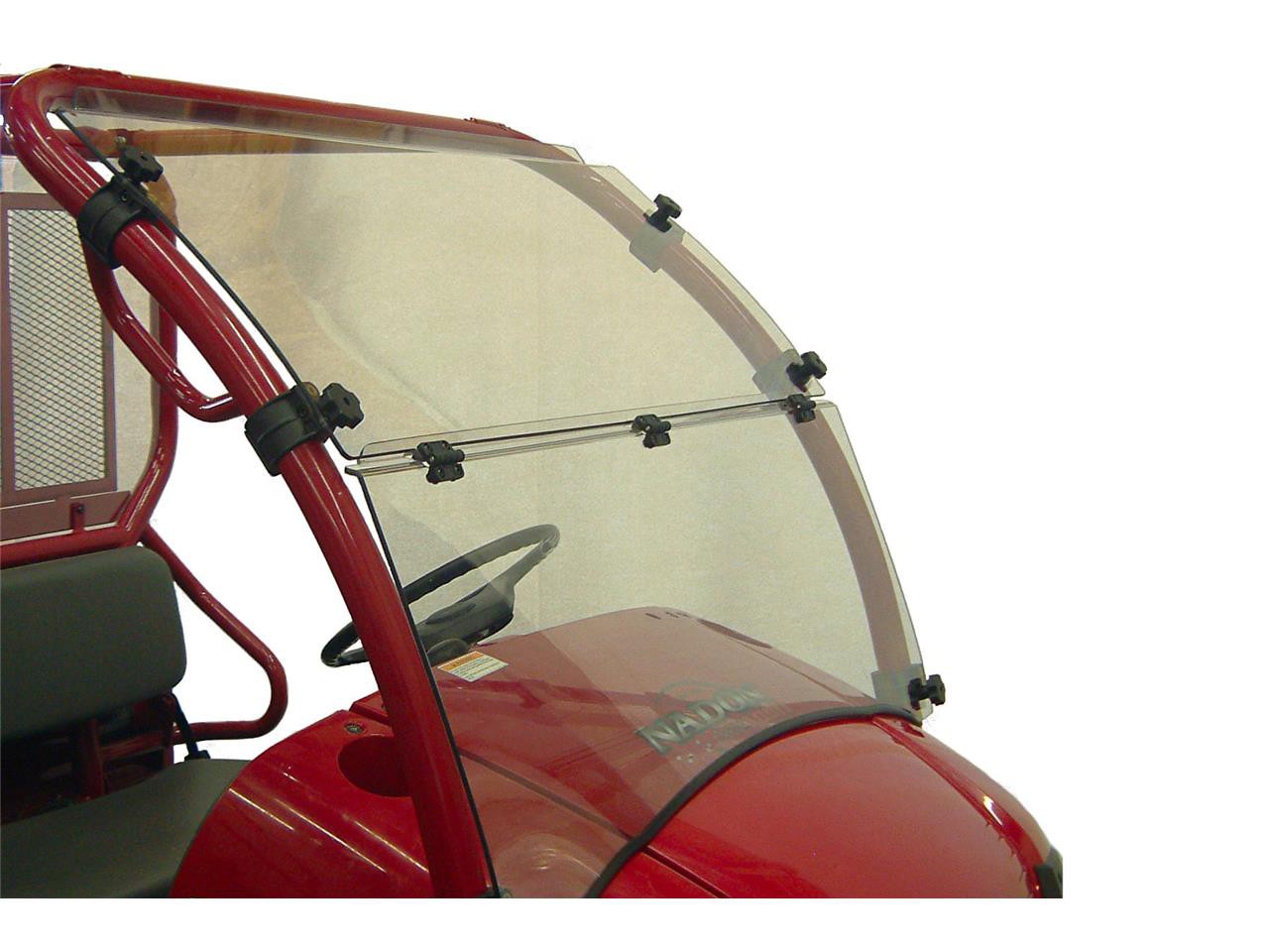 Pare - Brise Complet Pliable D2 Pour SSV Kawasaki Mule 610 (12-16)