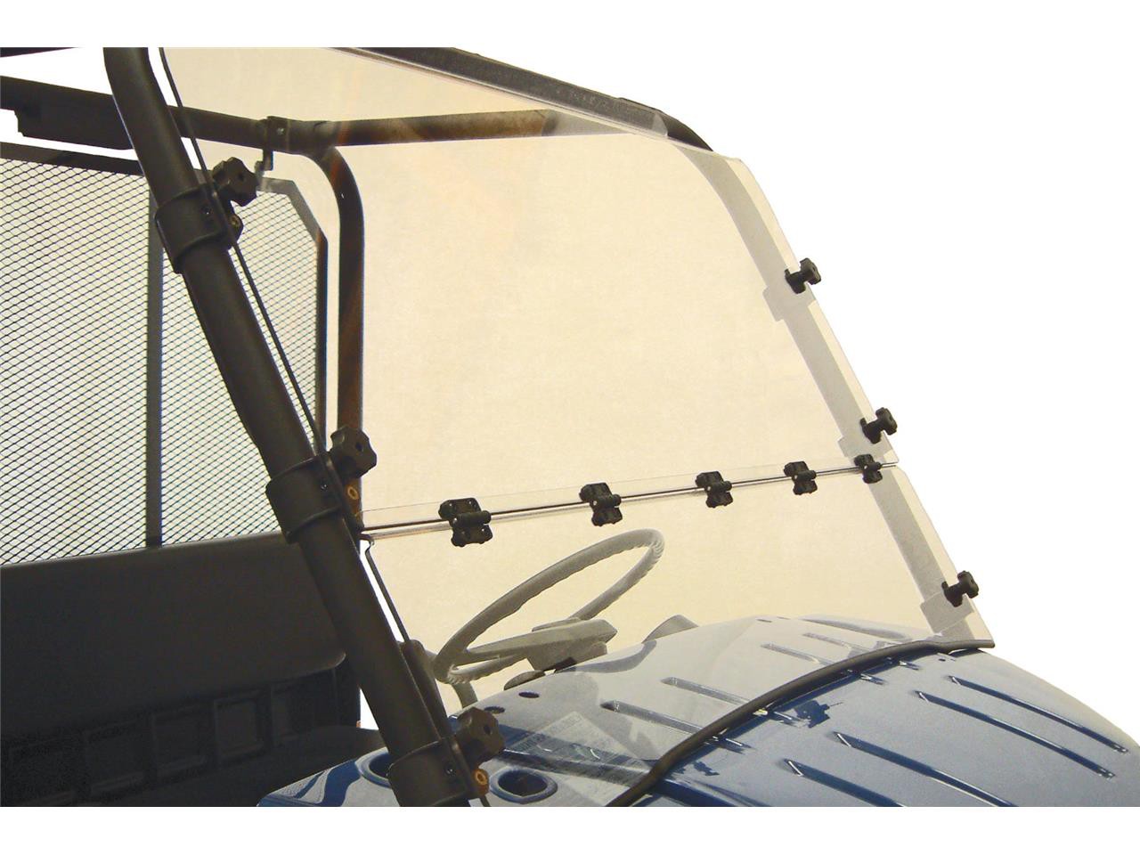 Pare - Brise Complet Pliable D2 Pour SSV Kawasaki Mule 4000 - 4010 (13-16)