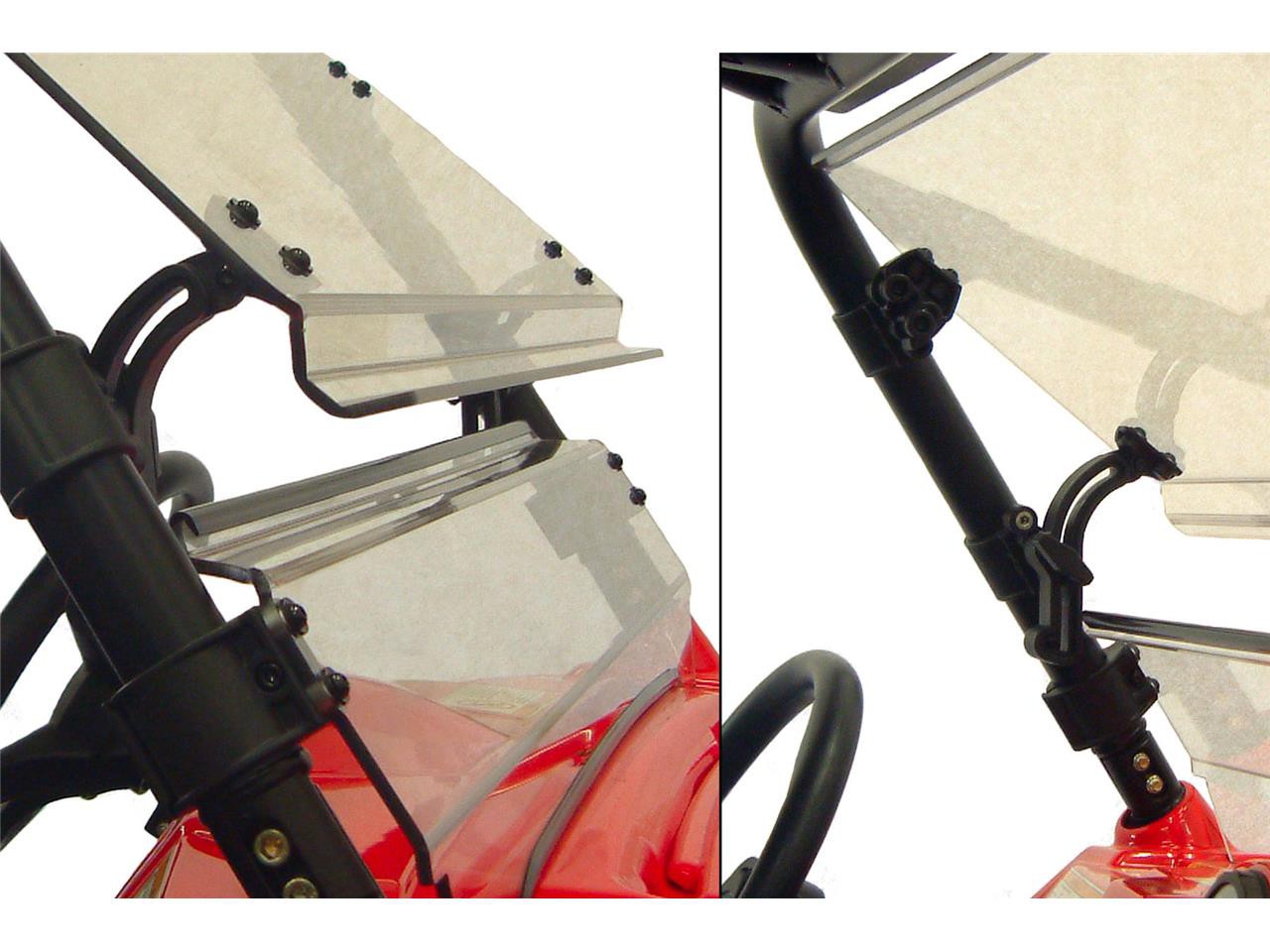 Pare - Brise Complet Pivotant D2 Pour SSV Polaris 800 RZR (08-15)