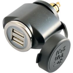 Adaptateur Tecnoglobe Mâle Din / Double Usb Full Power