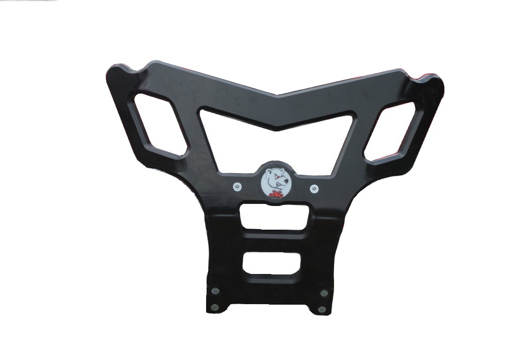 Bumper BAXPER Noir Pour Honda TRX 450 (04-15)