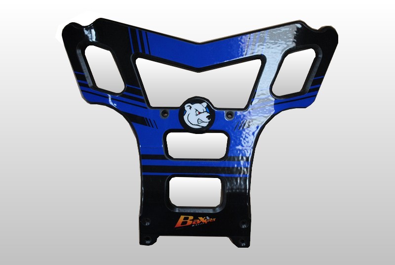 Bumper Baxper Bleu Pour Yamaha Raptor YFM 700 R (06-17)