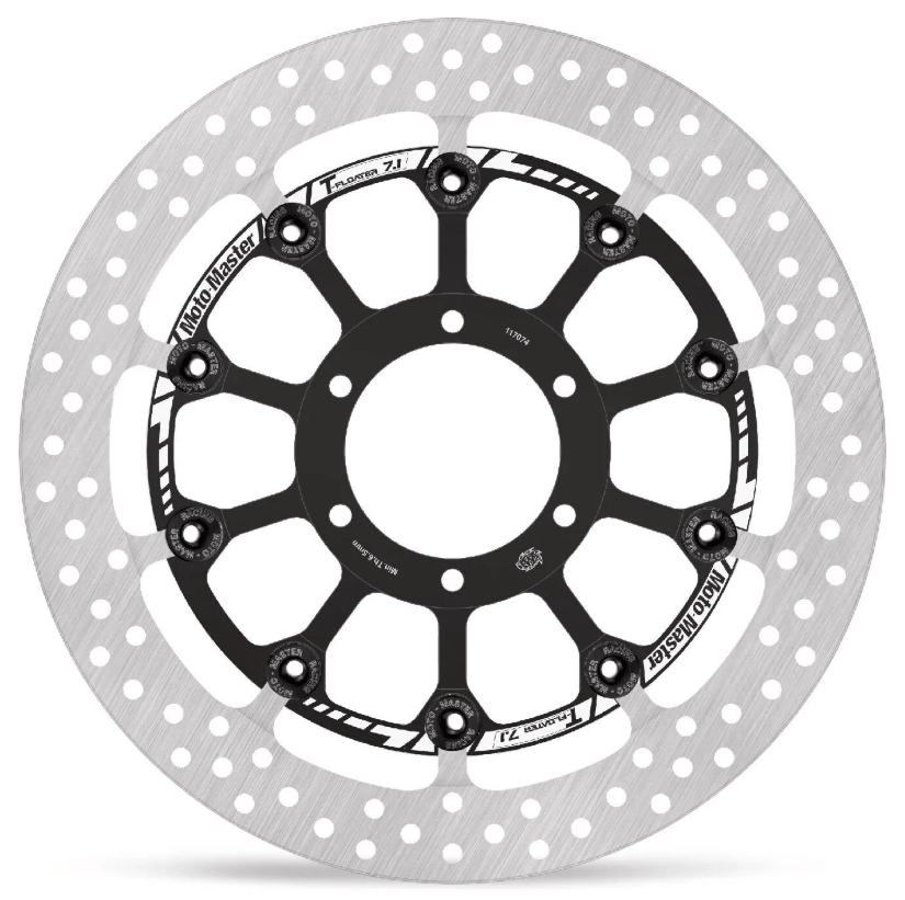 Disque de frein Avant Moto-Master Halo T-Floater 7.1mm pour BMW S 1000 RR (19-25) Pack M / Jante Forgé M / Jante Carbone - 11321