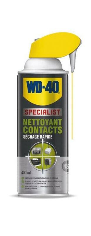 Nettoyant Contact Electrique WD-40 400ML Specialist