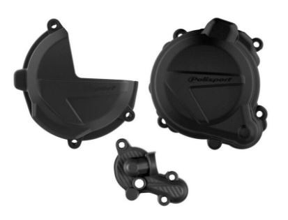 Kit Protection Carter Embrayage, Allumage et Pompe à Eau POLISPORT – Beta RR 250 2T (2018-2026)