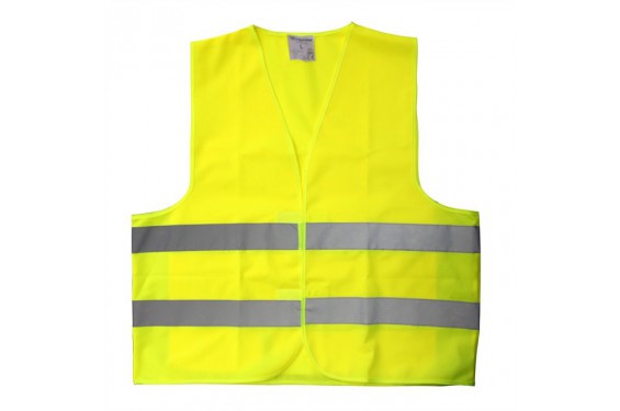 Gilet IXON Haute Visibilité Moto réfléchissant Jaune Fluo