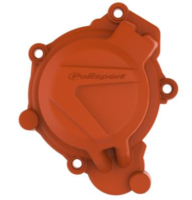 Protection Carter Allumage POLISPORT Orange pour KTM SX 125 (2016-2019)