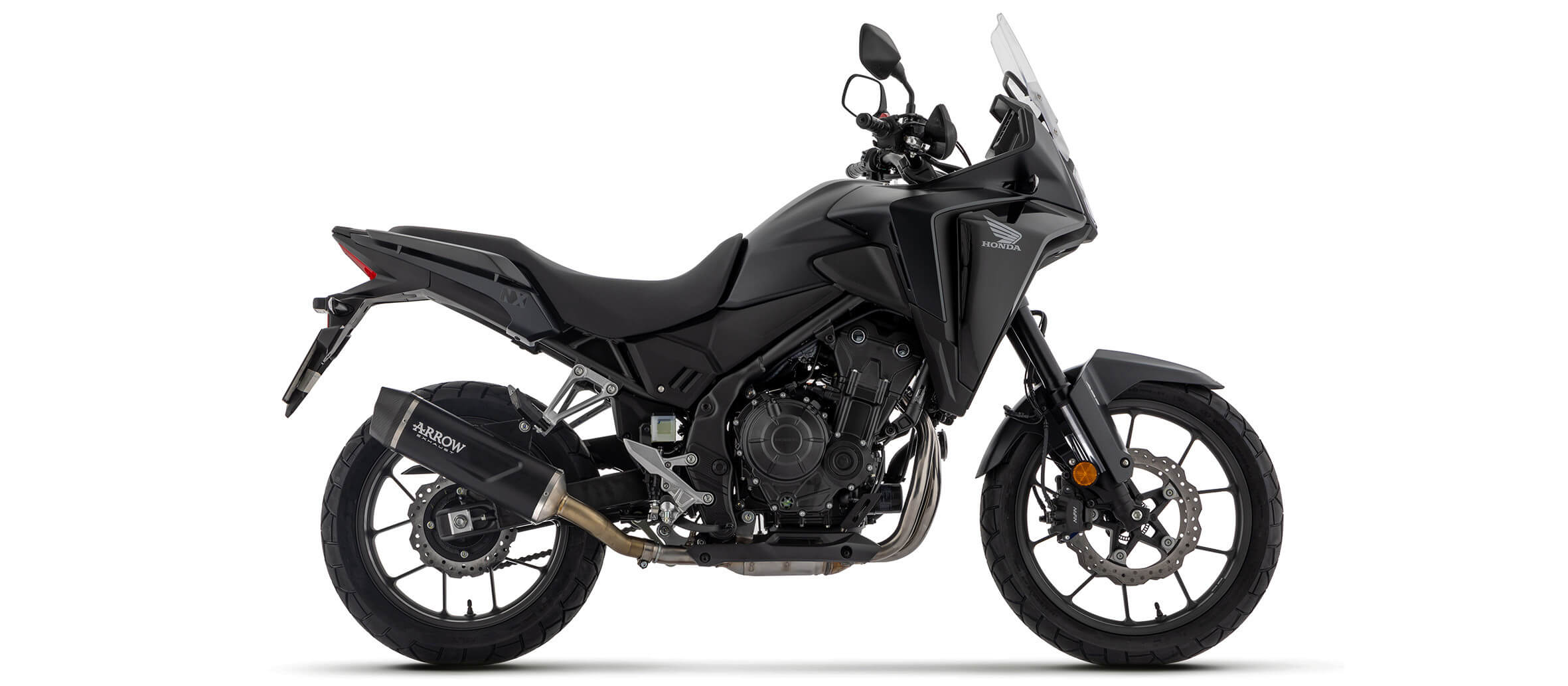 Silencieux Homologué ARROW Indy-Race EVO pour NX 500 (24-25)