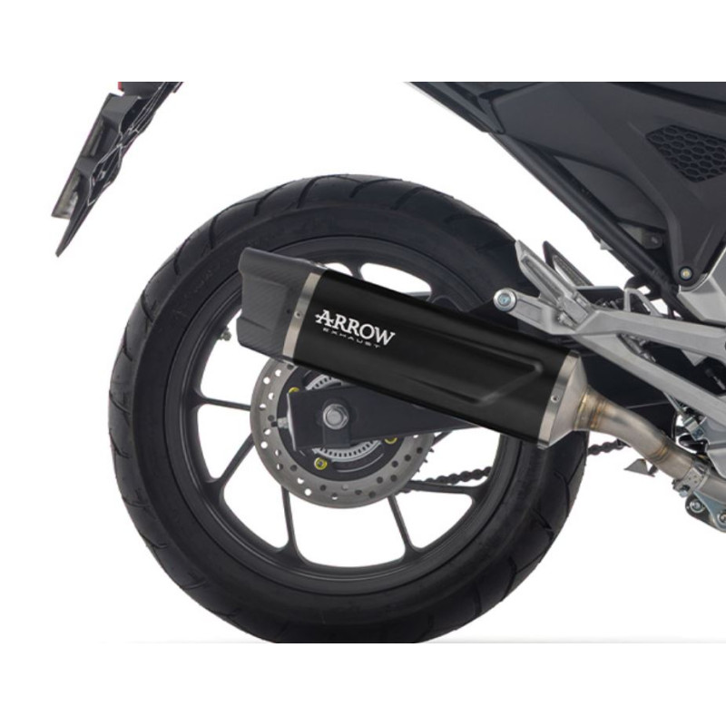 Ligne complète d'Échappement ARROW Indy-Race EVO pour NC 750 X (25 et +) Ligne complète d'Échappement ARROW Indy-Race EVO pour NC 750 X (25 et +)
