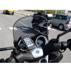 Support Smartphone Moto Étanche Shad Fixation au Guidon, dimension écran 3.8" 6x12cm