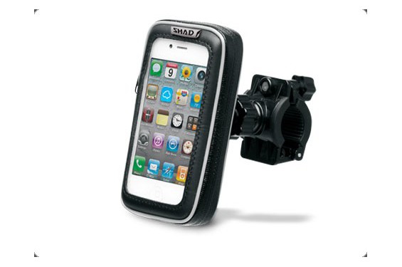 Support Smartphone Moto Étanche Shad Fixation au Guidon, dimension écran 6" 8x16cm Support Smartphone Moto Étanche Shad Fixation au Guidon, dimension écran 6" 8x16cm