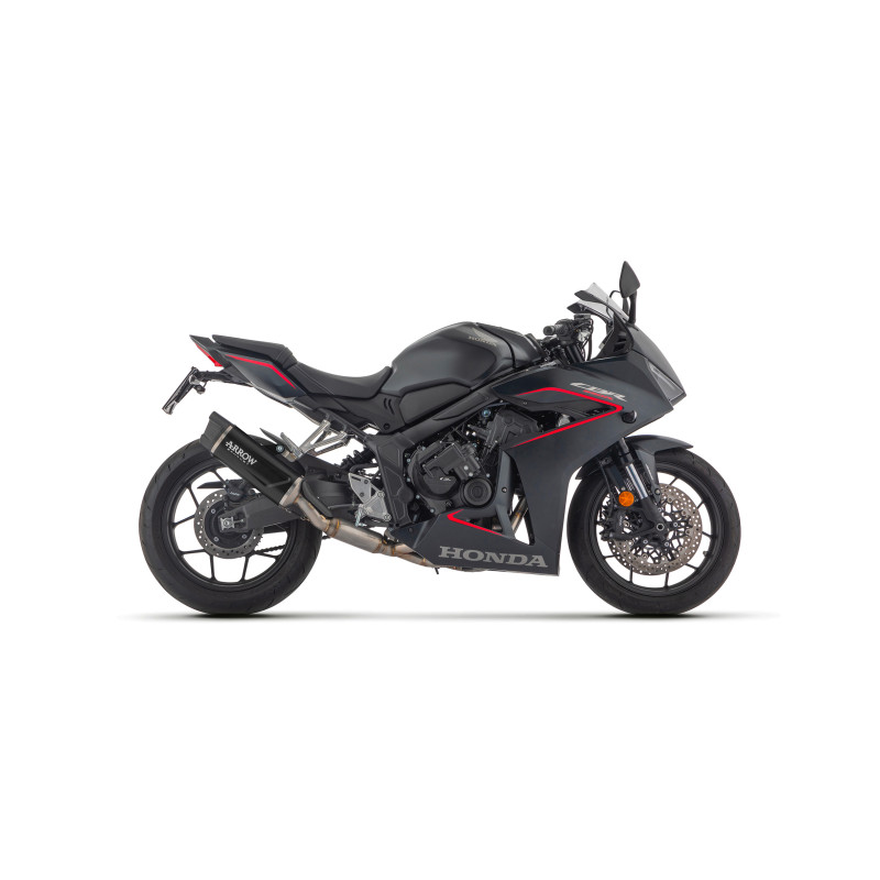 Ligne complète d'Échappement Racing ARROW Indy-Race EVO pour CB 650 R (24-25) Ligne complète d'Échappement Racing ARROW Indy-Race EVO pour CB 650 R (24-25)