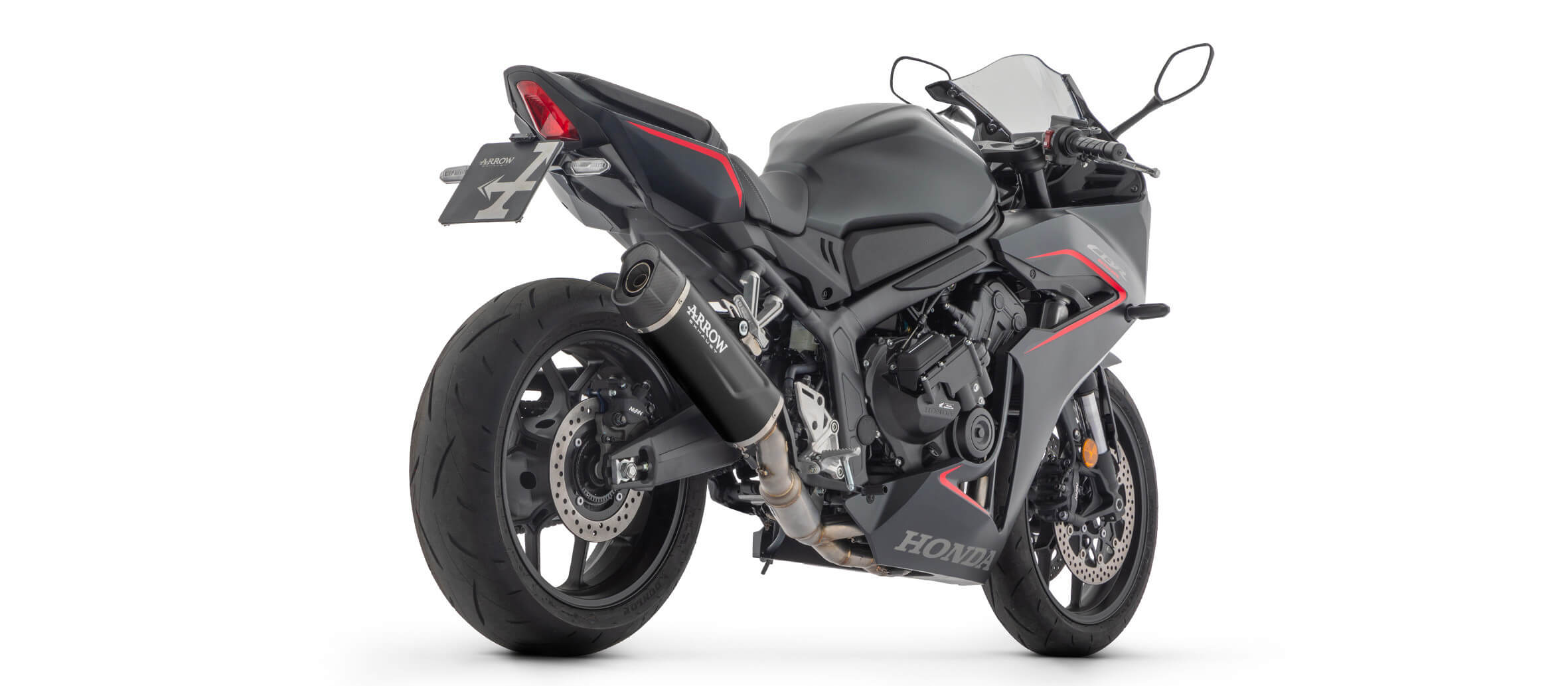 Ligne complète d'Échappement Racing ARROW Indy-Race EVO pour CB 650 R (24-25)