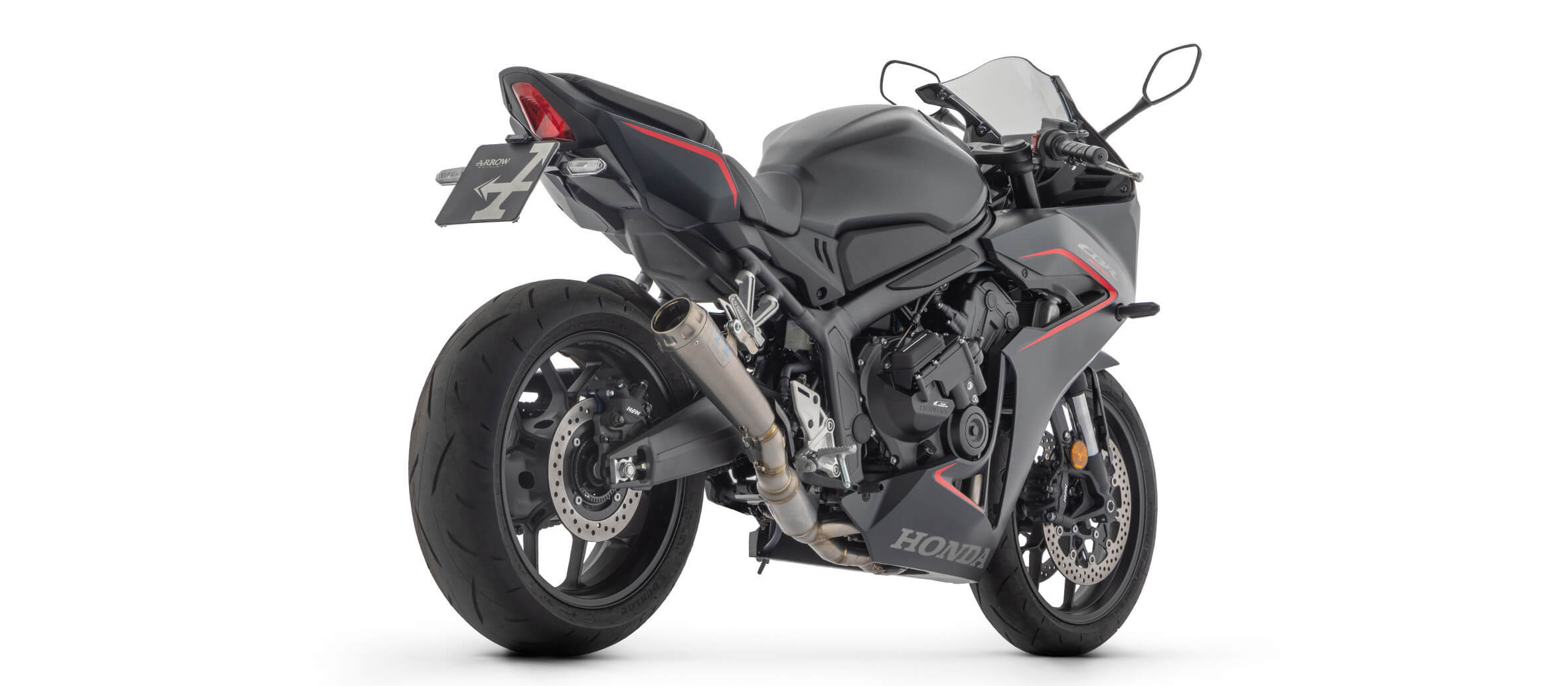 Ligne d'échappement ARROW Pro-Race pour CB 650 R (24-25)
