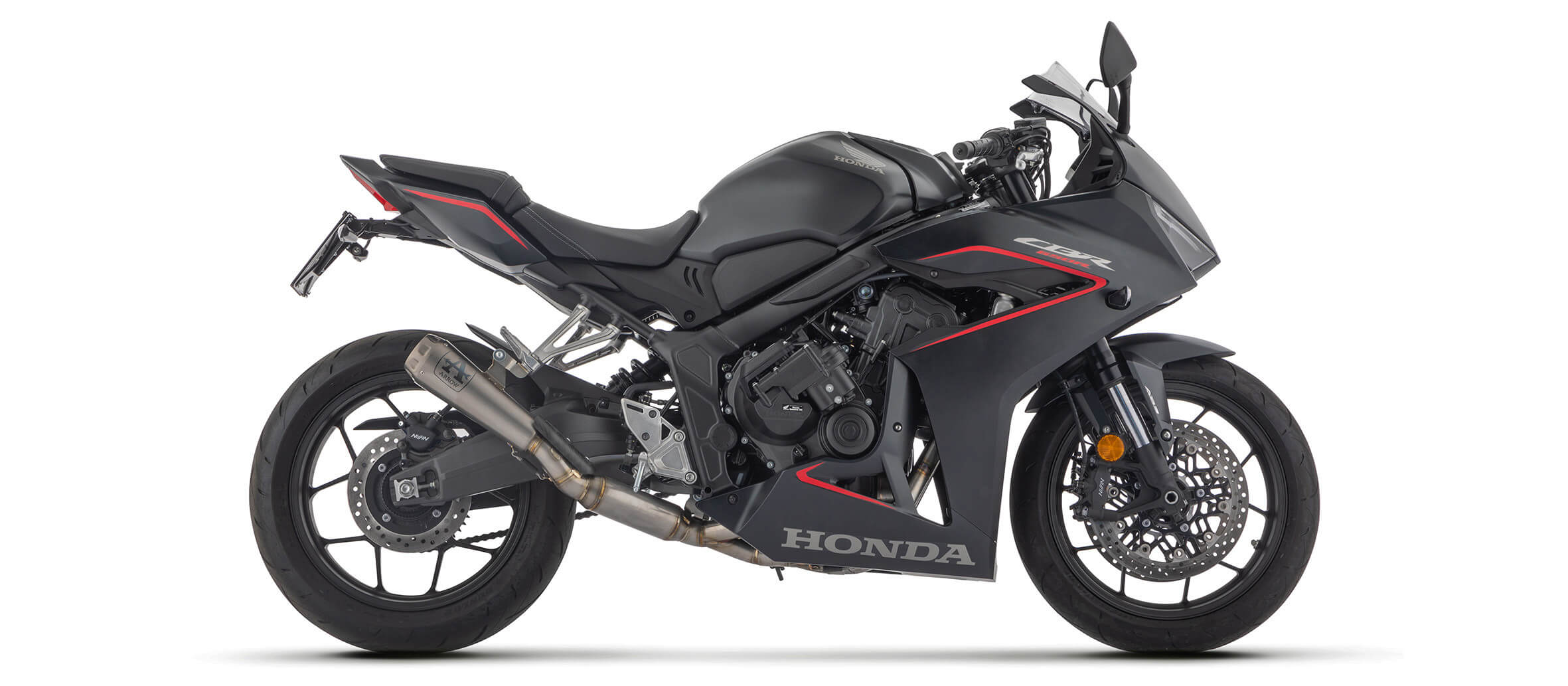 Ligne d'échappement ARROW Pro-Race pour CBR 650 R (24-25)
