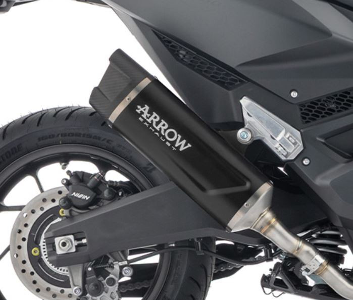 Silencieux Homologué ARROW Indy-Race EVO Long embout carbone pour Forza 750 (25 et +)