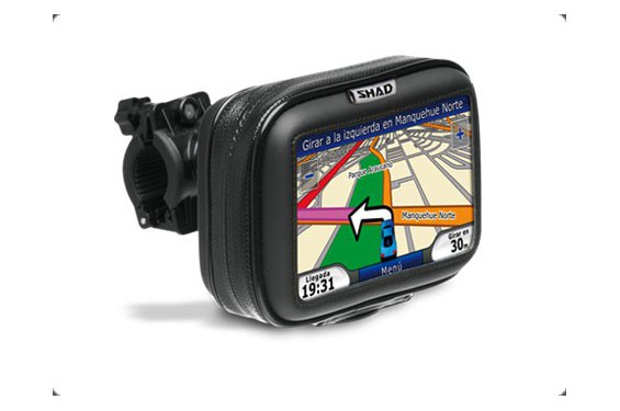 Sacoche Moto Étanche Shad pour GPS 4.3 14x9cm fixation au guidon