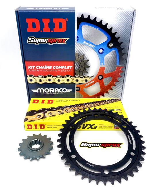 Kit Chaîne Renforcé DID / PBR pour Suzuki RM-Z 250 (13-19)