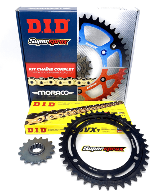Kit Chaîne Renforcé DID / PBR pour Husqvarna WR250 (99-13) WR300 (09-13)