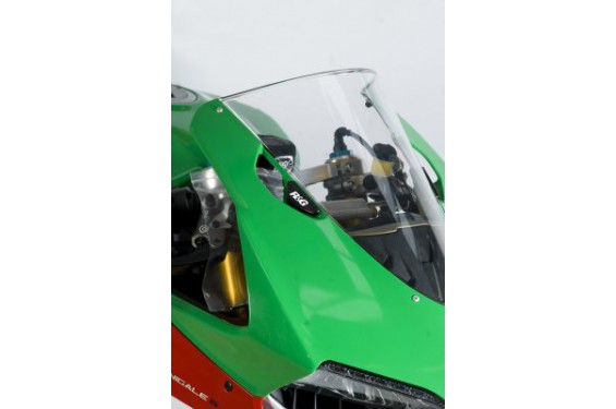 Cache Orifice de Rétroviseur Moto R&G Pour 1199 Panigale (12-13) - MBP0010BK