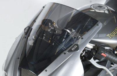 Cache Orifice de Rétroviseur Moto R&G Pour 675 Daytona (06-12) - MBP0008BK