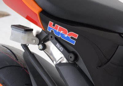 Cache Orifice Support de Repose-Pieds R&G Pour CBR600RR (13-16) - BLP0030BK
