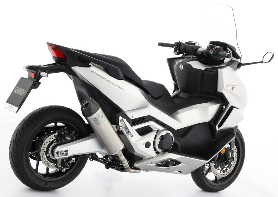 Ligne d'échappement racing ARROW Indy-Race version court pour Honda Forza 750 (25 et +)