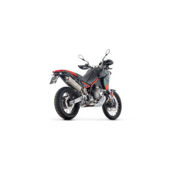 Silencieux Homologué ARROW Indy-Race EVO Embout Inox pour Aprilia Tuareg 660 (25 et +)