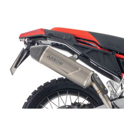 Silencieux Homologué ARROW Indy-Race EVO Embout Carbone pour Aprilia Tuareg 660 (25 et +)