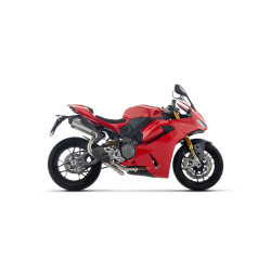 Silencieux "Racing" ARROW Round-Sil + Décatalyseur Inox pour Panigale V2 / V2S (25 et +)