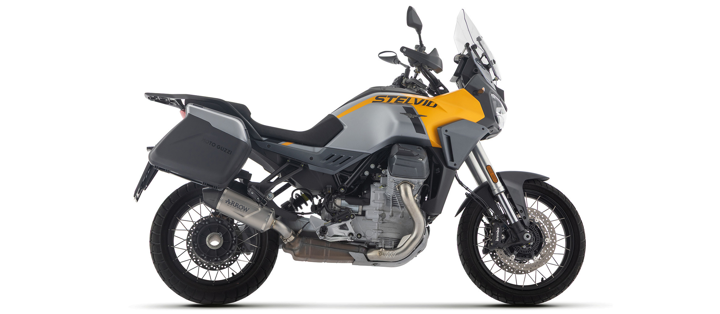 Échappement "Homologué" ARROW Indy-Race EVO pour Stelvio (25 et +)