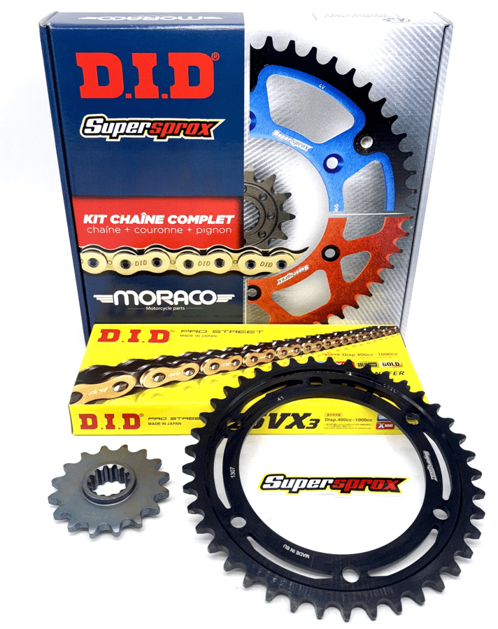 Kit Chaîne Did pour Aprilia Tuono 1100 V4 Factory (15-24)