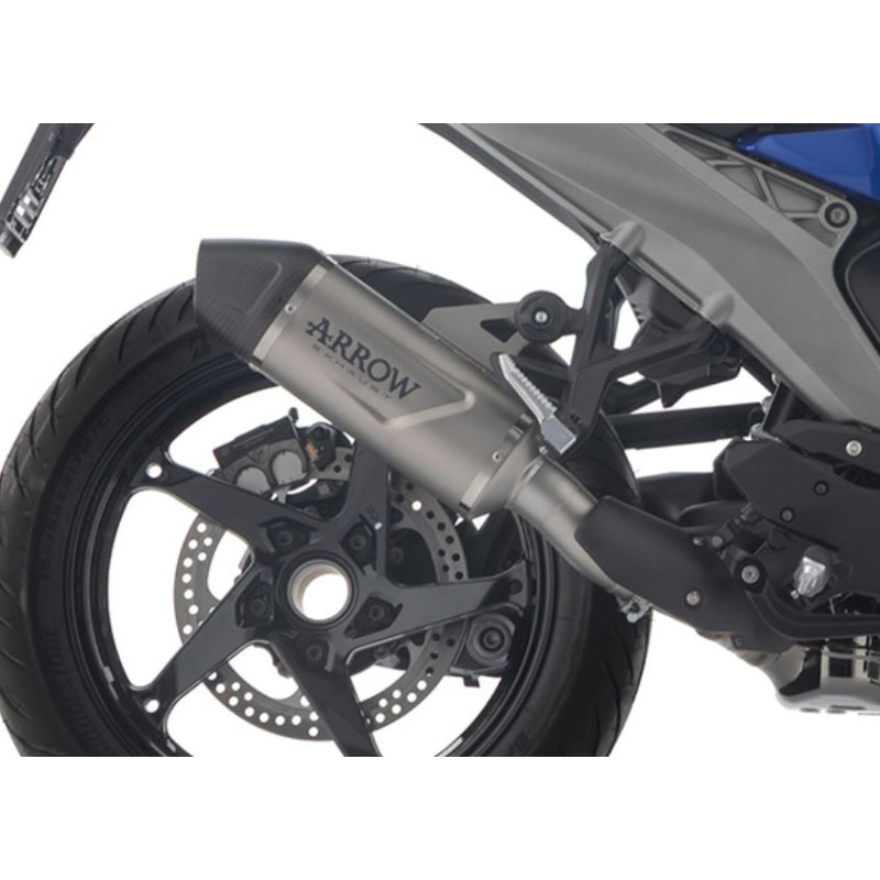 Ligne d'Échappement ARROW Indy-Race embout Carbone pour BMW R1300R (25 et +)