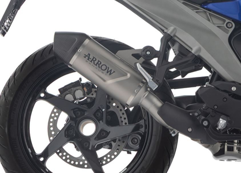 Ligne d'Échappement ARROW Indy-Race embout Carbone pour BMW R1300R (25 et +)