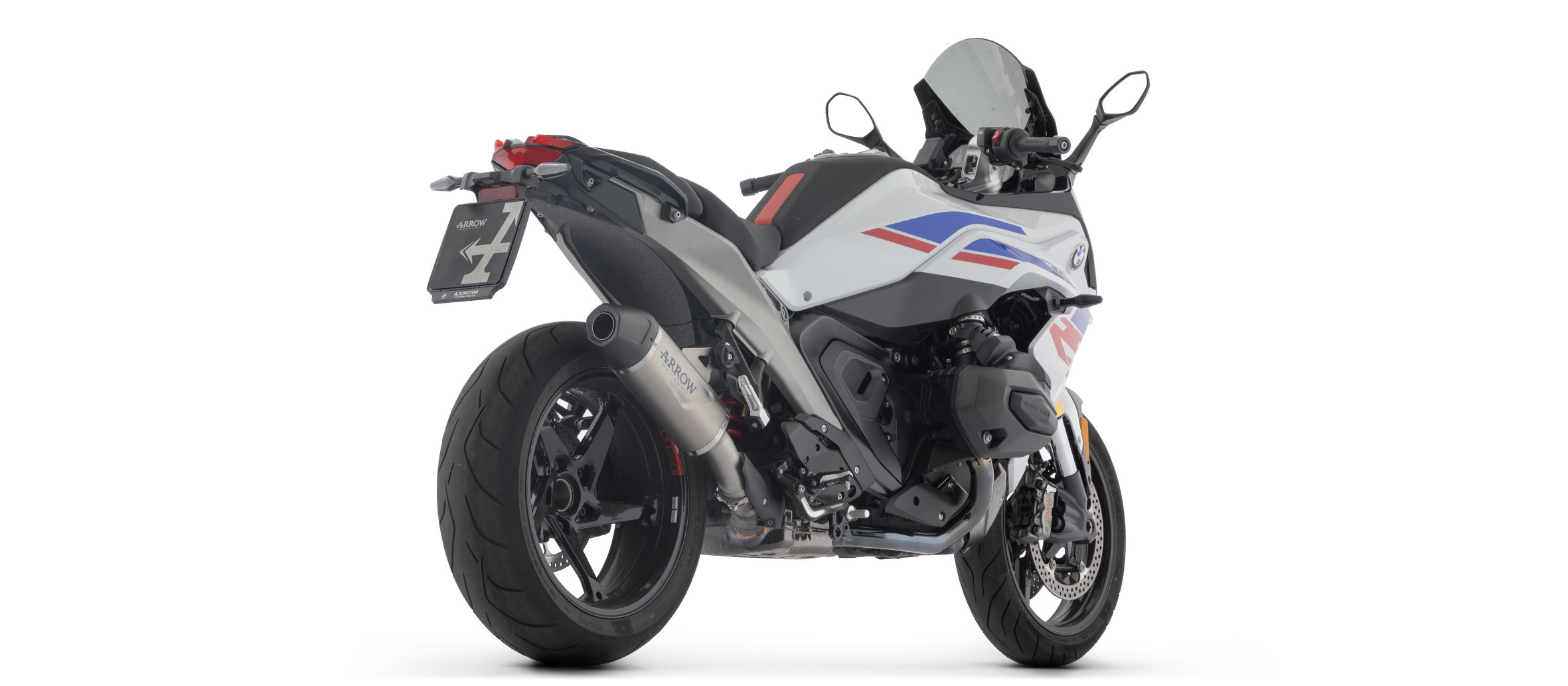 Ligne d'Échappement ARROW Indy-Race embout Carbone pour BMW R1300RS (25 et +)