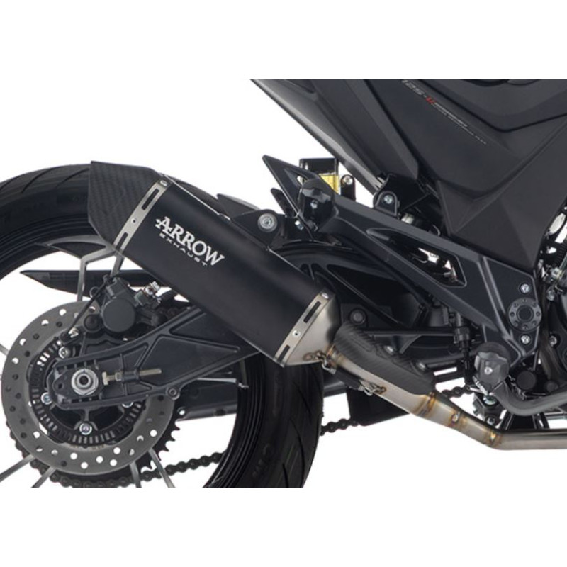Ligne d'échappement ARROW Icon pour ZT 125 Scrambler X (25 et +)