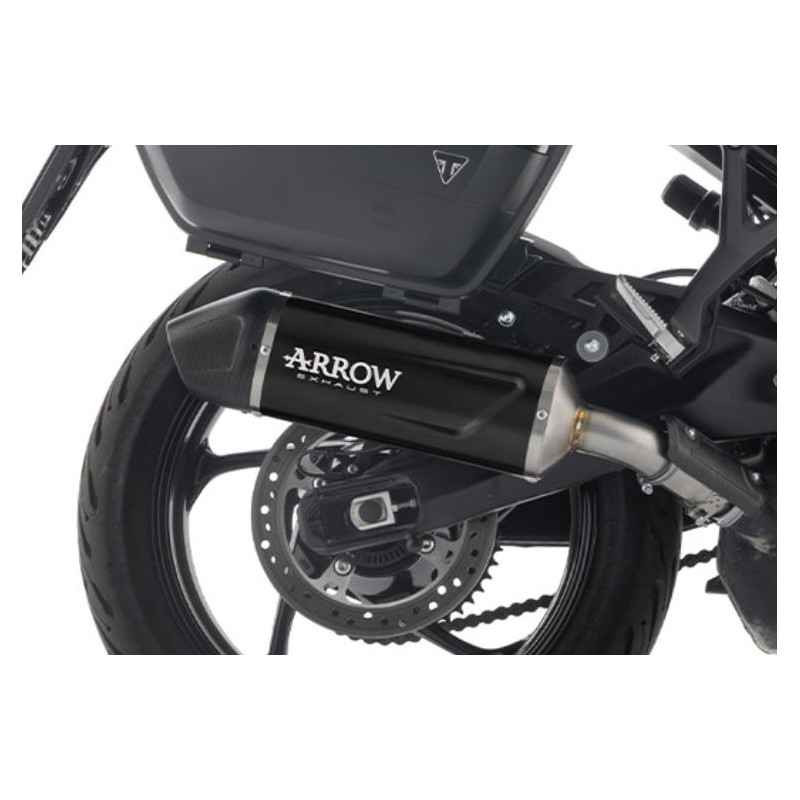 Échappement "Homologué" ARROW Indy-Race EVO pour Tiger Sport 800 (25 et +)