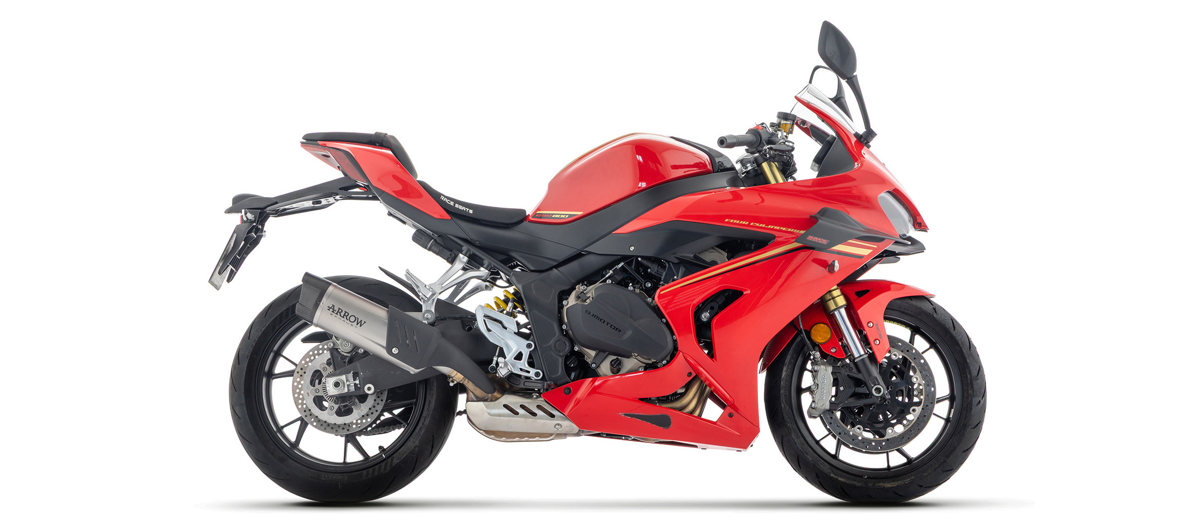 Échappement "Homologué" ARROW Indy-Race EVO pour SRK 800 RR (25 et +)