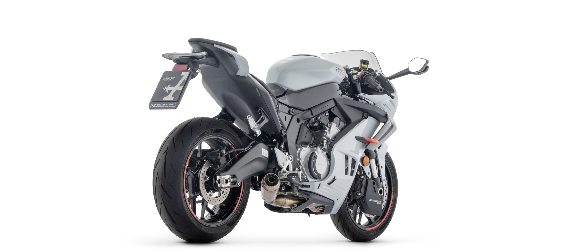 Ligne d'échappement Racing ARROW Pro-Race pour 675 SR-R (25 et +)