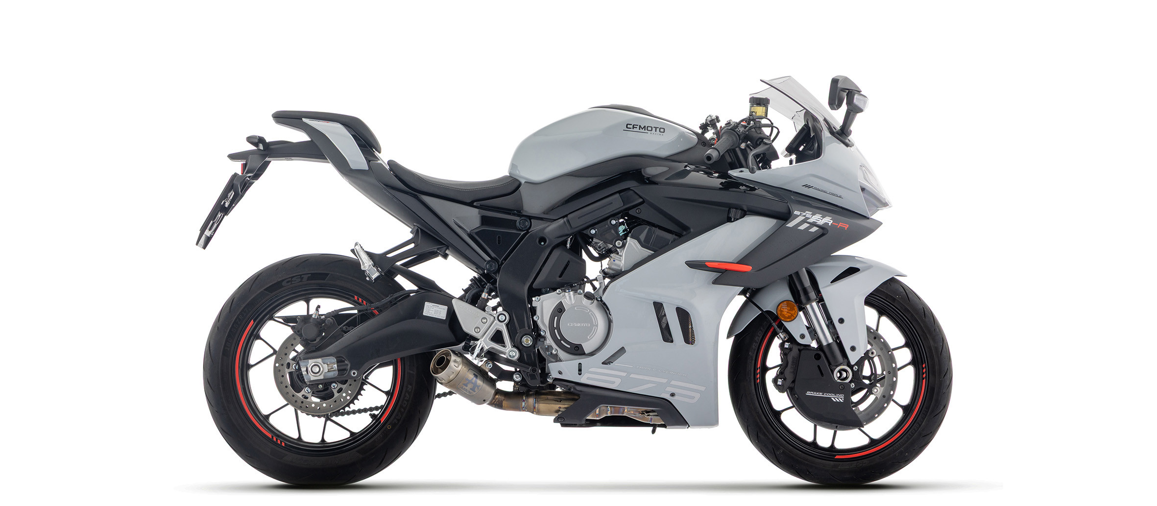 Ligne d'échappement Racing ARROW Pro-Race pour 675 SR-R (25 et +)