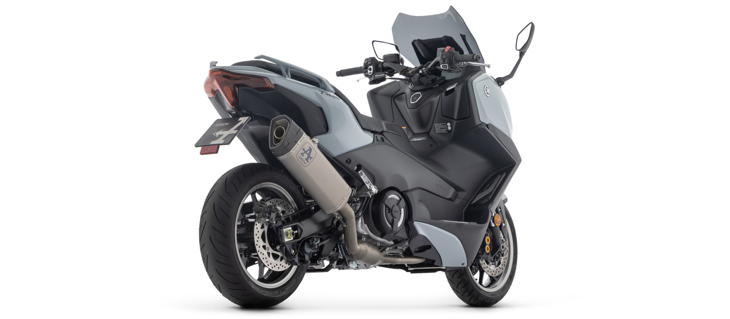 Ligne d'échappement Racing ARROW Pista pour TMax 560 (25 et +)