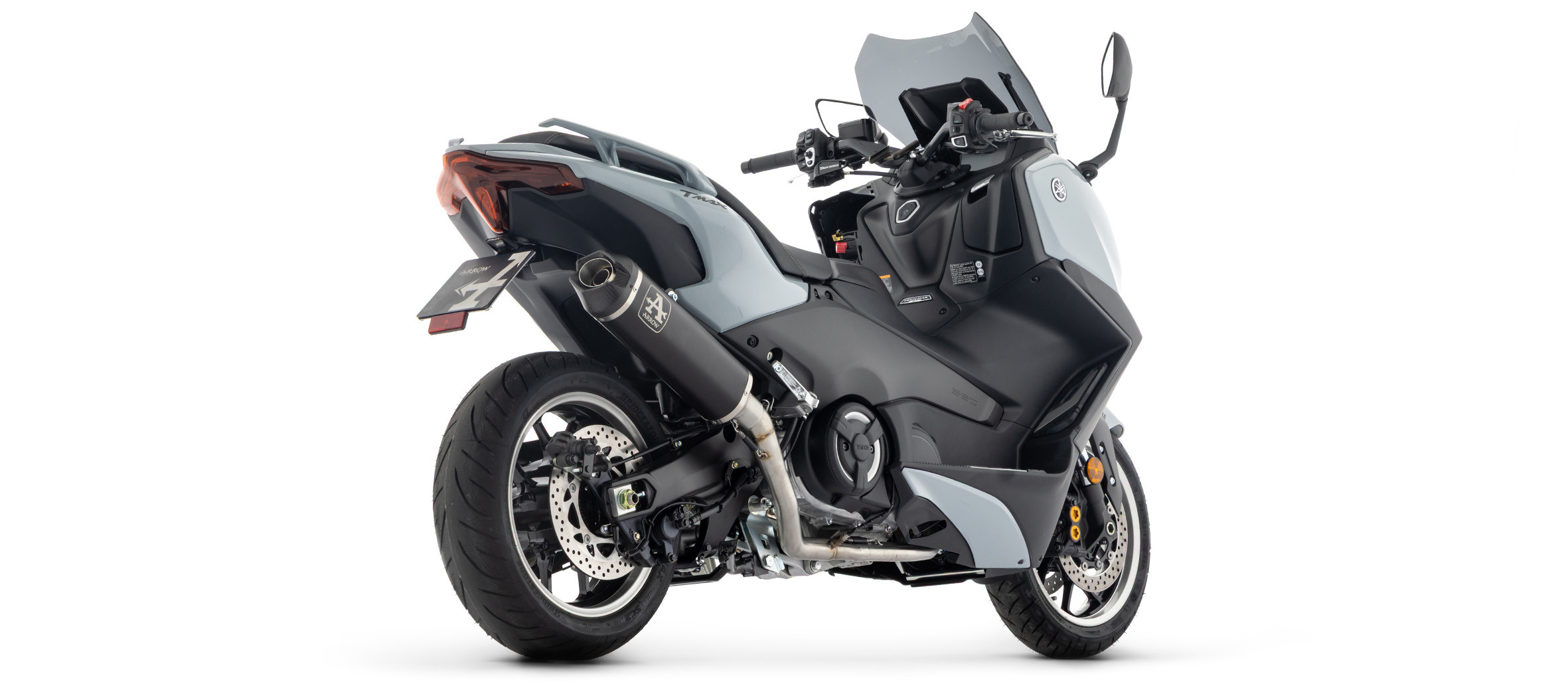 Ligne complète d'Échappement Racing ARROW Indy-Race EVO pour Tmax 560 (25 et +)