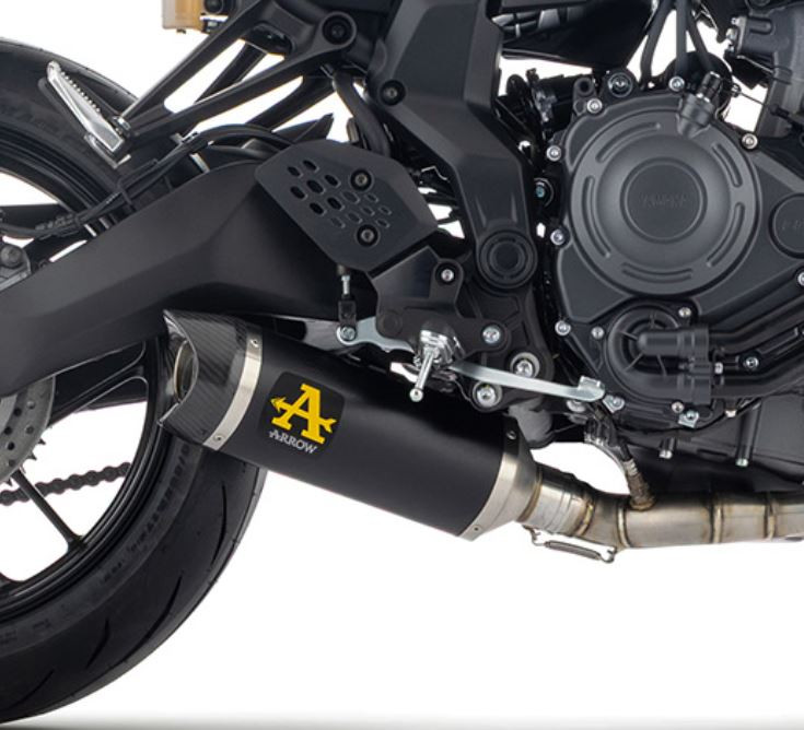Ligne complète d'échappement Racing ARROW Thunder pour MT-07 (25 et +)