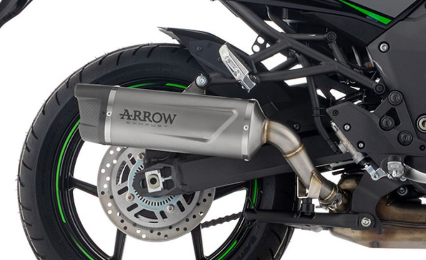Échappement "Homologué" ARROW Indy-Race EVO pour 1100 Versys (25 et +)