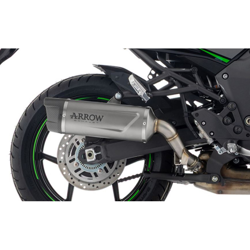 Ligne complète d'Échappement ARROW Indy-Race EVO pour 1100 Versys (25 et +) Ligne complète d'Échappement ARROW Indy-Race EVO pour 1100 Versys (25 et +)