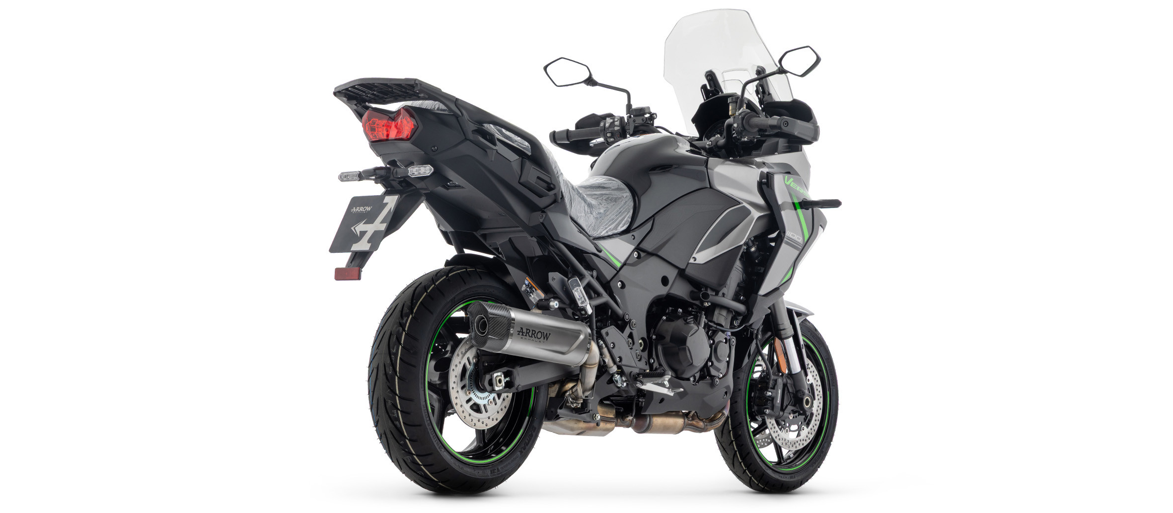 Ligne complète d'Échappement ARROW Indy-Race EVO pour 1100 Versys (25 et +)