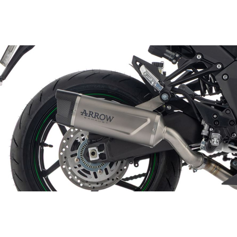 Ligne complète d'Échappement ARROW Indy-Race EVO pour Ninja 1100 SX (25 et +) Ligne complète d'Échappement ARROW Indy-Race EVO pour Ninja 1100 SX (25 et +)
