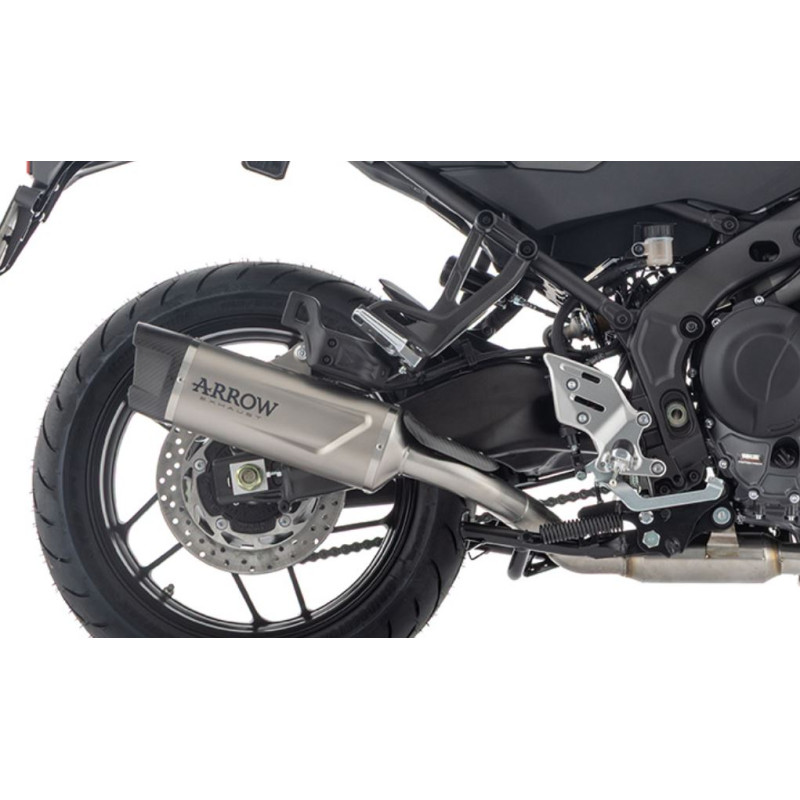 Ligne d'Échappement "Homologué" ARROW Indy-Race EVO pour Tracer 9 (25 et +) et Tracer 9 GT (25 et +) Ligne d'Échappement "Homologué" ARROW Indy-Race EVO pour Tracer 9 (25 et +) et Tracer 9 GT (25 et +)